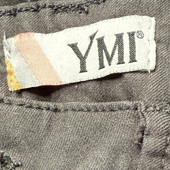 YMI Hyperstretch Women’s Charcoal Pants - Picture 2 of 5